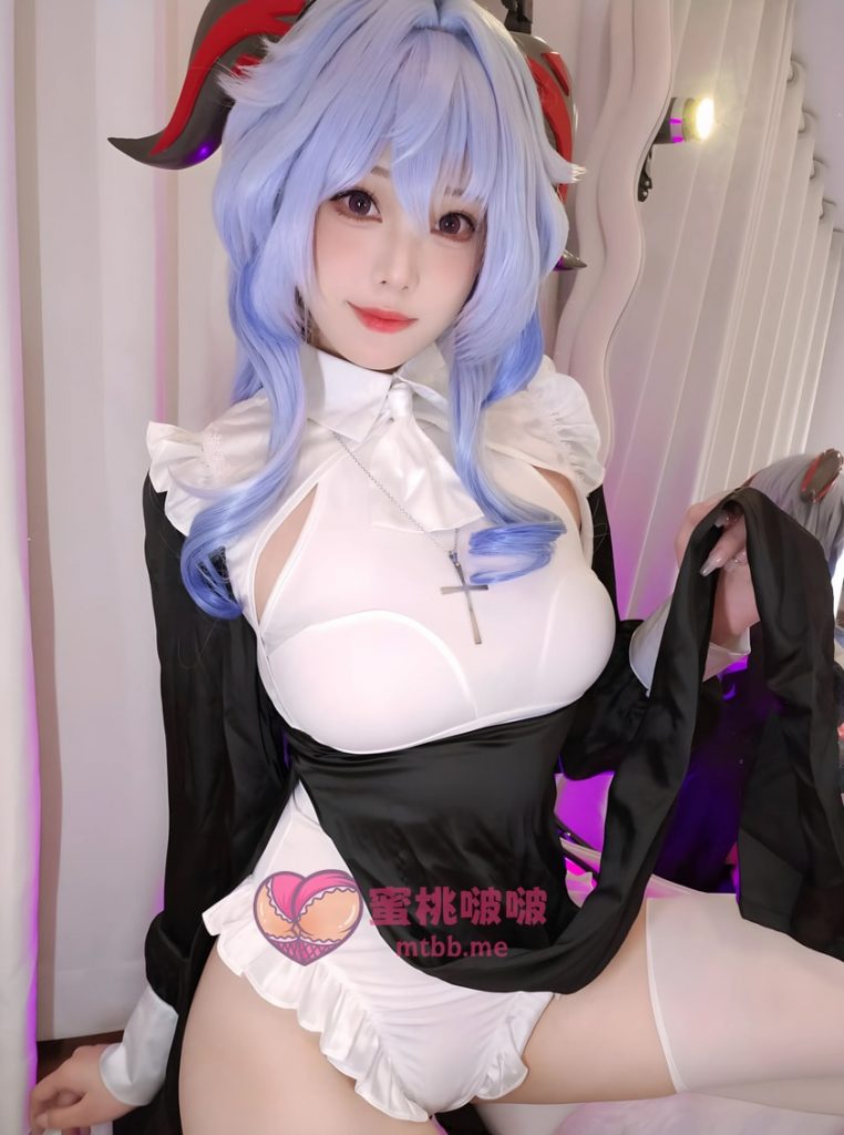 图片[1]-蜜汁猫裘 NO.126 原神 甘雨修女 [39P6V-290MB]VIP-蜜桃啵啵